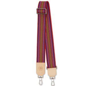 Consuela Brown Webbing Crossbody Strap